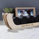 Celebrate the Game – Custom Hockey Puck Display Shelf & Stick Ornament – For the Hockey Lover in Your Life - Image 3