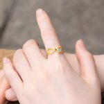 Embrace Eternal Love – Infinity Birthstone Ring with Angel Wings – A Promise for Her Most Cherished Moments - Image 11