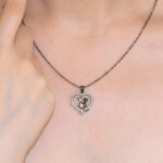 Embrace Tender Moments – Sterling Silver Cat Heart Pendant Necklace – For the One You Cherish - Image 6