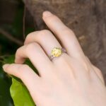 Embrace Sunshine and Hope – Custom Birthstone Sunflower Ring – For Her Special Moments - Image 7