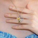 Embrace the Bond – Heart Necklace with Horse & Girl Charm – For Those Who Cherish Love and Loyalty - Image 8