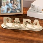 Carry Your Heart in Wood – Custom Engraved Wooden Sign – A Loving Tribute for Dad, Mom, Papa, or Oma - Image 5