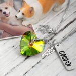 Embrace Their Memory – Custom Pet Memorial Necklace with Rainbow Bridge Pendant – For Cherished Pet Lovers - Image 3
