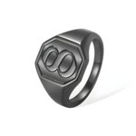 Embrace Timeless Heritage – Initial Engraved Signet Ring – A Cherished Token for Loved Ones - Image 2