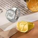 Embrace Timeless Heritage – Initial Engraved Signet Ring – A Cherished Token for Loved Ones - Image 6