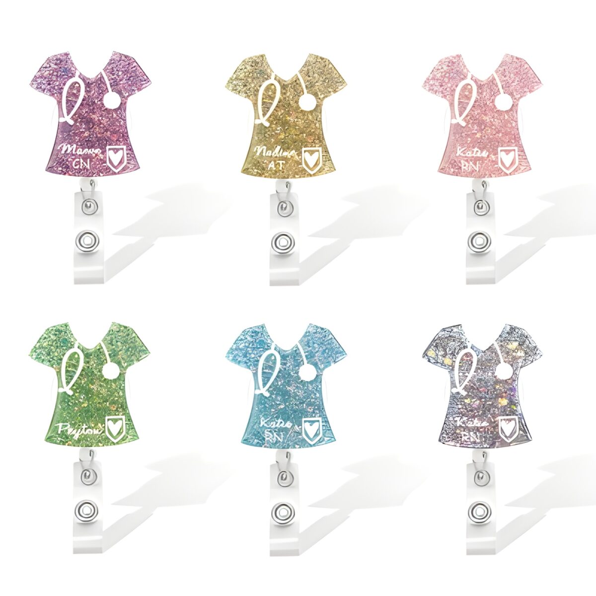 Custom medical badge reel for healthcare professionals