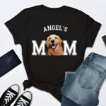 Wear Your Heart on Your Sleeve – Custom Pet Photo T-Shirt – For Devoted Dog Moms & Dads - Image 3