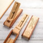 Write Your Story – Elegant Bamboo Pen & Wooden Case Set – For Those Who Inspire and Achieve - Image 5