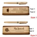 Write Your Story – Elegant Bamboo Pen & Wooden Case Set – For Those Who Inspire and Achieve - Image 8