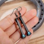 Carry Good Fortune Close – Birthstone Horseshoe Earrings – A Cherished Token for Horse Lovers - Image 6