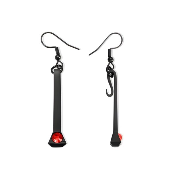 birthstone horseshoe earrings for horse lovers