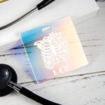 Embrace Your Healing Journey – Iridescent Ultrasound Badge Buddy – For Nurses, Doctors & Medical Graduates - Image 3