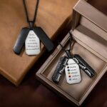 Carry His Legacy Close – Custom Men's Locket Necklace with Birthstone – A Heartfelt Tribute for Dad, Grandfather, or Beloved - Image 3