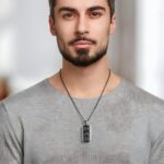 Carry His Legacy Close – Custom Men's Locket Necklace with Birthstone – A Heartfelt Tribute for Dad, Grandfather, or Beloved - Image 5