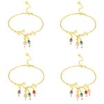 Embrace Your Roots – Family Tree Birthstone Bracelet – A Loving Tribute for Mom - Image 9