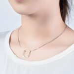 Embrace Luck and Love – Custom Horseshoe Name Necklace – For Equestrian Hearts and Cherished Moments - Image 5