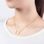 Embrace Luck and Love – Custom Horseshoe Name Necklace – For Equestrian Hearts and Cherished Moments - Image 6