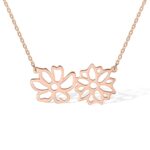 Embrace Forever Blooms – Birth Flower Necklace – A Cherished Keepsake for Mom, Grandma, or Her Special Day - Image 3
