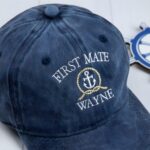 Set Sail in Style – Custom Embroidered Captain's Baseball Cap – For First Mates and Sea Lovers - Image 3