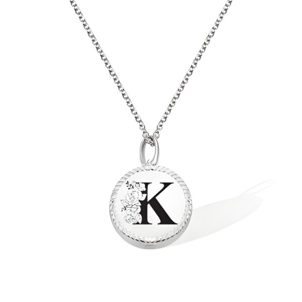Custom initial photo locket necklace for treasured memories