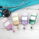 Celebrate Care and Compassion – Custom Pill Bottle Badge Reel – For Healthcare Heroes and Students - Image 4