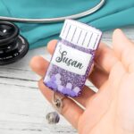 Celebrate Care and Compassion – Custom Pill Bottle Badge Reel – For Healthcare Heroes and Students - Image 7