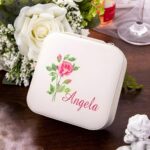 Carry Your Story – Custom Birth Flower Jewelry Travel Case – For Bridesmaids, Mothers & Cherished Moments - Image 4