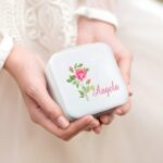 Carry Your Story – Custom Birth Flower Jewelry Travel Case – For Bridesmaids, Mothers & Cherished Moments - Image 5