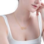 Embrace Eternal Bonds – Infinity Birthflower Necklace with Names – For Mom, Daughter & Cherished Women - Image 8