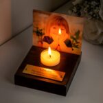 Illuminate Their Memory – Custom Wooden Tealight Memorial Candle Holder – A Tender Tribute for Cherished Loved Ones - Image 5
