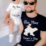 Celebrate Your First Father's Day Together – Custom Daddy & Me Matching Shirts for Dad and Baby - Image 5