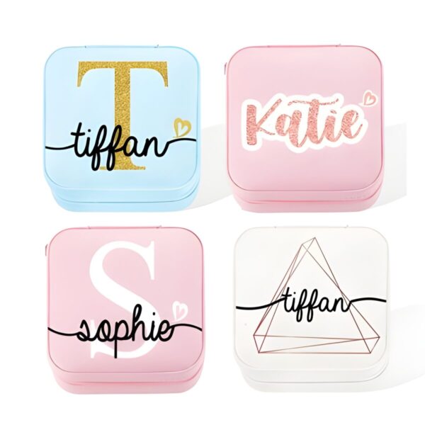 Custom jewelry organizer case for treasured keepsakes