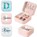 Custom name jewelry box for treasured memories