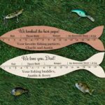 Celebrate Every Catch – Handcrafted Wooden Fish Ruler – For Dad and Fishing Companions - Image 2