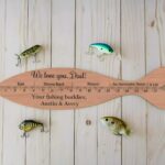 Celebrate Every Catch – Handcrafted Wooden Fish Ruler – For Dad and Fishing Companions - Image 4