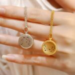 Hold Your Loved Ones Close – Photo Memorial Constellation Locket Necklace – For Her, Mom, or That Special Someone - Image 9