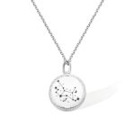 Photo memorial constellation locket necklace for cherished memories