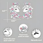 Sparkle with Magic – Sterling Silver Unicorn Earrings – For Your Little Princess’s Brightest Days - Image 3