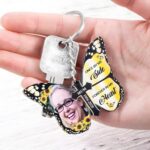 Carry Their Memory Close – Butterfly Photo Keychain Keepsake – A Tender Tribute for Loved Ones - Image 7