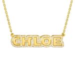 Carry Your Story Close – Handcrafted Name Necklace Pendant – A Cherished Gift for Her Special Moments - Image 2