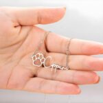Carry Their Love Close – Custom Dog Paw Necklace – For Cherished Dog Moms and Pet Lovers - Image 6