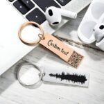 Carry Their Voice Close – Sound Wave Voice Recording Keychain – A Heartfelt Keepsake for Loved Ones - Image 5