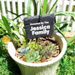 Honor Nature's Memory – Custom Engraved Slate Garden Sign – A Lasting Tribute for Special Moments - Image 3