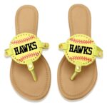 Step Into the Game – Custom Sports Flip Flops – Celebrate Players and Proud Baseball Moms - Image 2