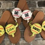 Step Into the Game – Custom Sports Flip Flops – Celebrate Players and Proud Baseball Moms - Image 5