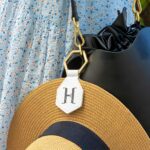 Carry Summer Memories – Custom Initial Leather Hat Clips – For Beach Days and Adventures with Loved Ones - Image 4
