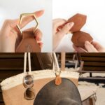 Carry Summer Memories – Custom Initial Leather Hat Clips – For Beach Days and Adventures with Loved Ones - Image 9