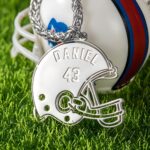 Celebrate the Game – Custom Football Name Necklace with Jersey Number – For Passionate Sports Fans - Image 5