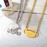 Celebrate the Game – Custom Football Name Necklace with Jersey Number – For Passionate Sports Fans - Image 6