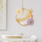 Illuminate Tender Moments – Custom Name Baby Flower Wreath Night Light – A Cherished Keepsake for Her Nursery - Image 7